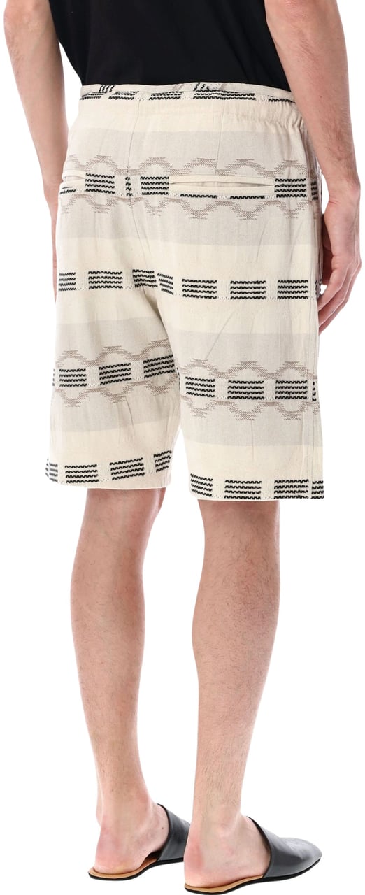 Isabel Marant Marant Deliann jacquard bermuda shorts Neutraal