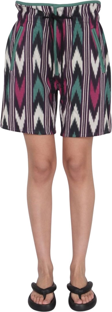 Isabel Marant "Linima" Shorts Grijs