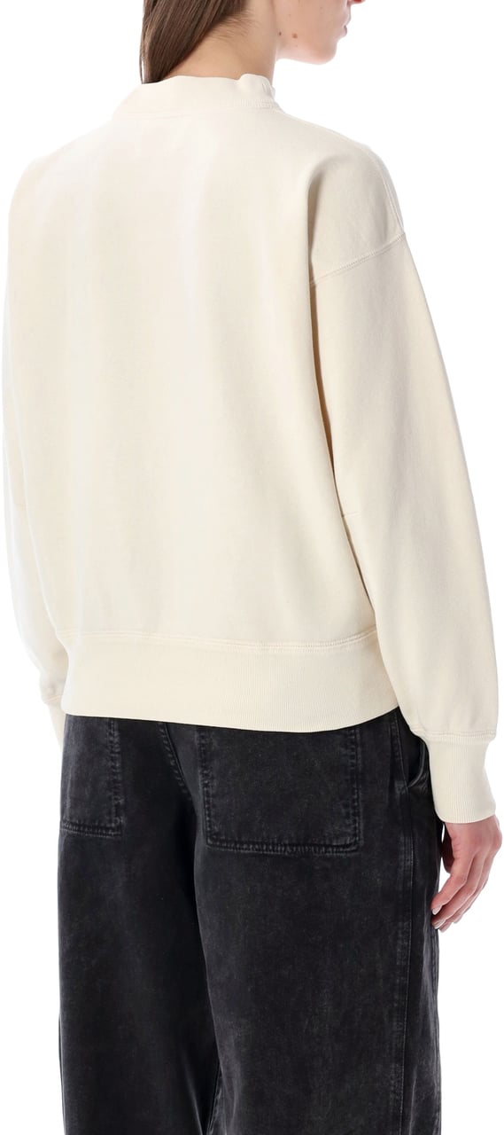 Isabel Marant Marant Étoile Moby cotton sweatshirt Neutraal