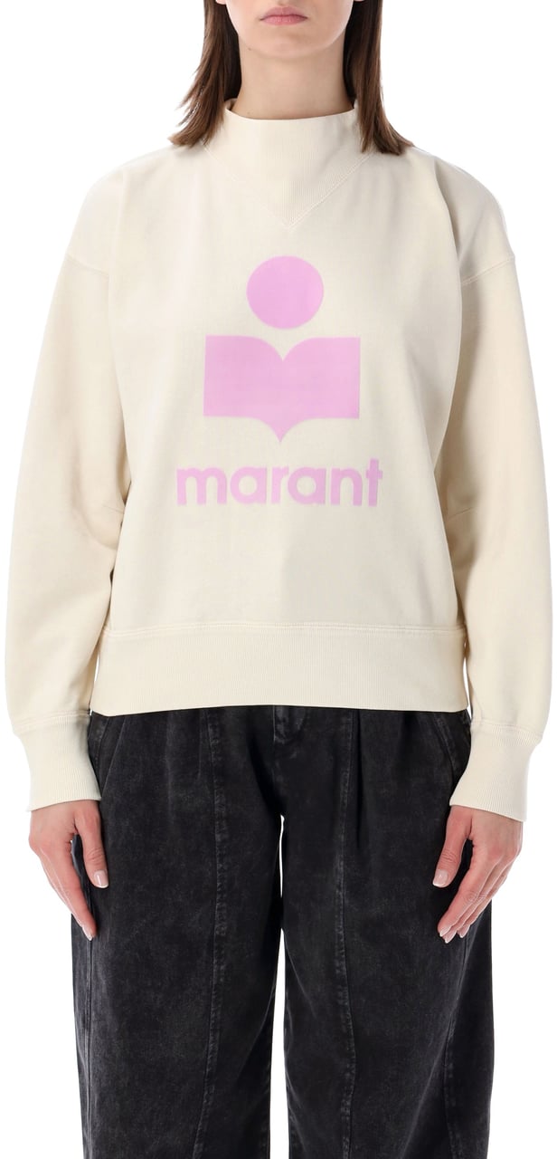 Isabel Marant Marant Étoile Moby cotton sweatshirt Neutraal