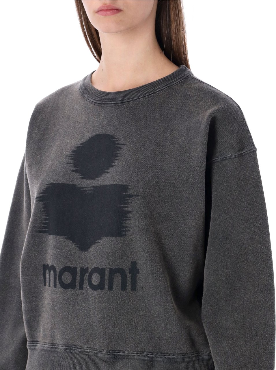 Isabel Marant Marant Étoile Mobyli cotton sweatshirt Grijs