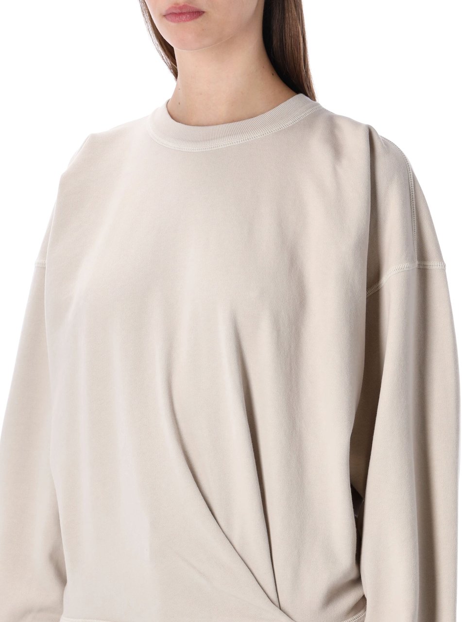 Isabel Marant Marant Étoile Sauria cotton sweatshirt Beige