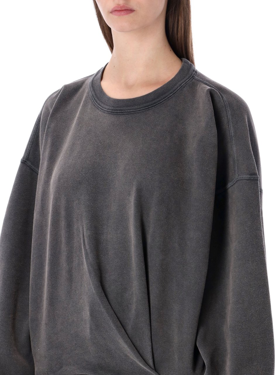 Isabel Marant Marant Étoile Sauria cotton sweatshirt Zwart