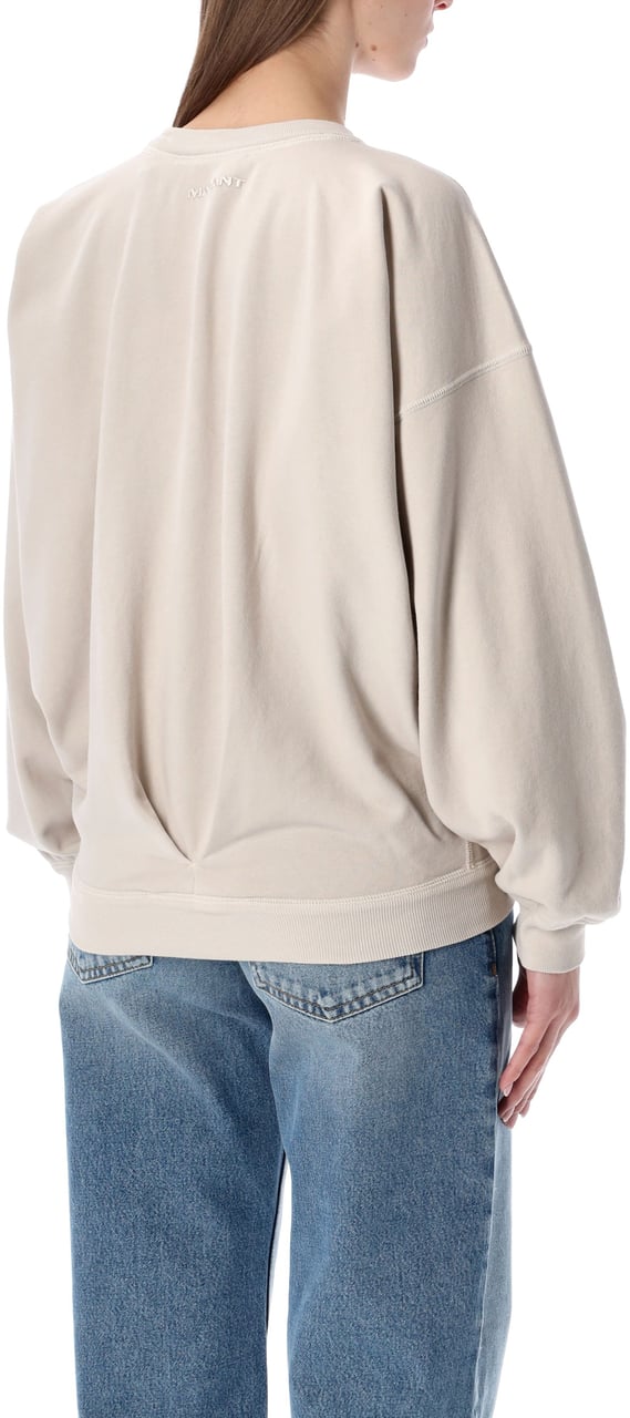 Isabel Marant Marant Étoile Sauria cotton sweatshirt Beige