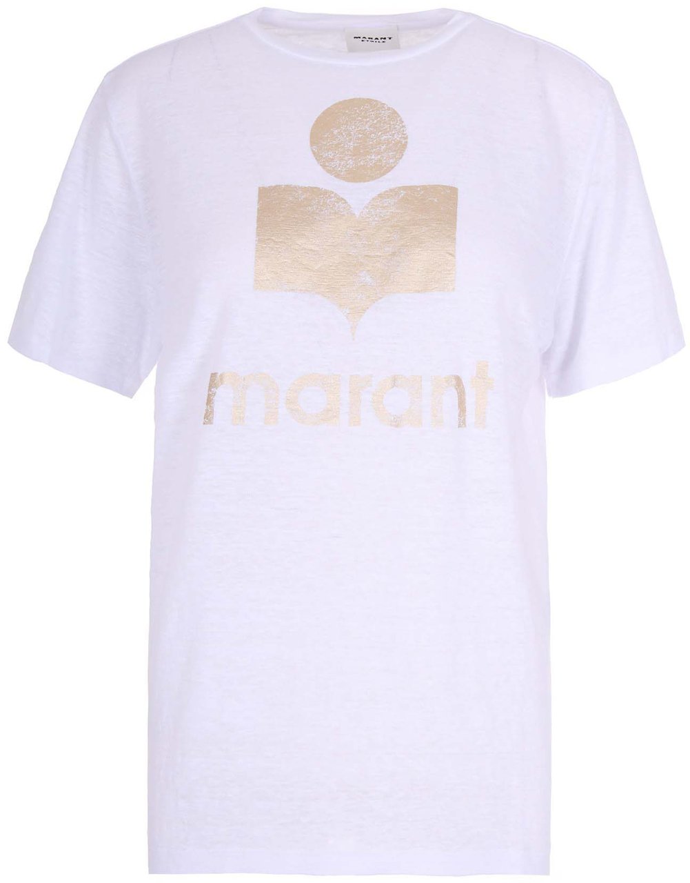 Isabel Marant T-Shirts And Polos Whitelight Gold Goud