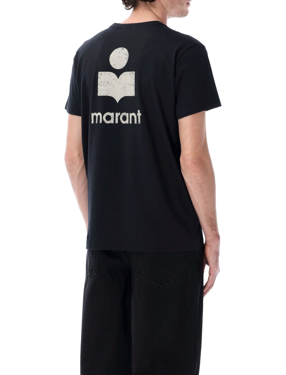Isabel Marant Marant Zafferh cotton logo t-shirt Zwart