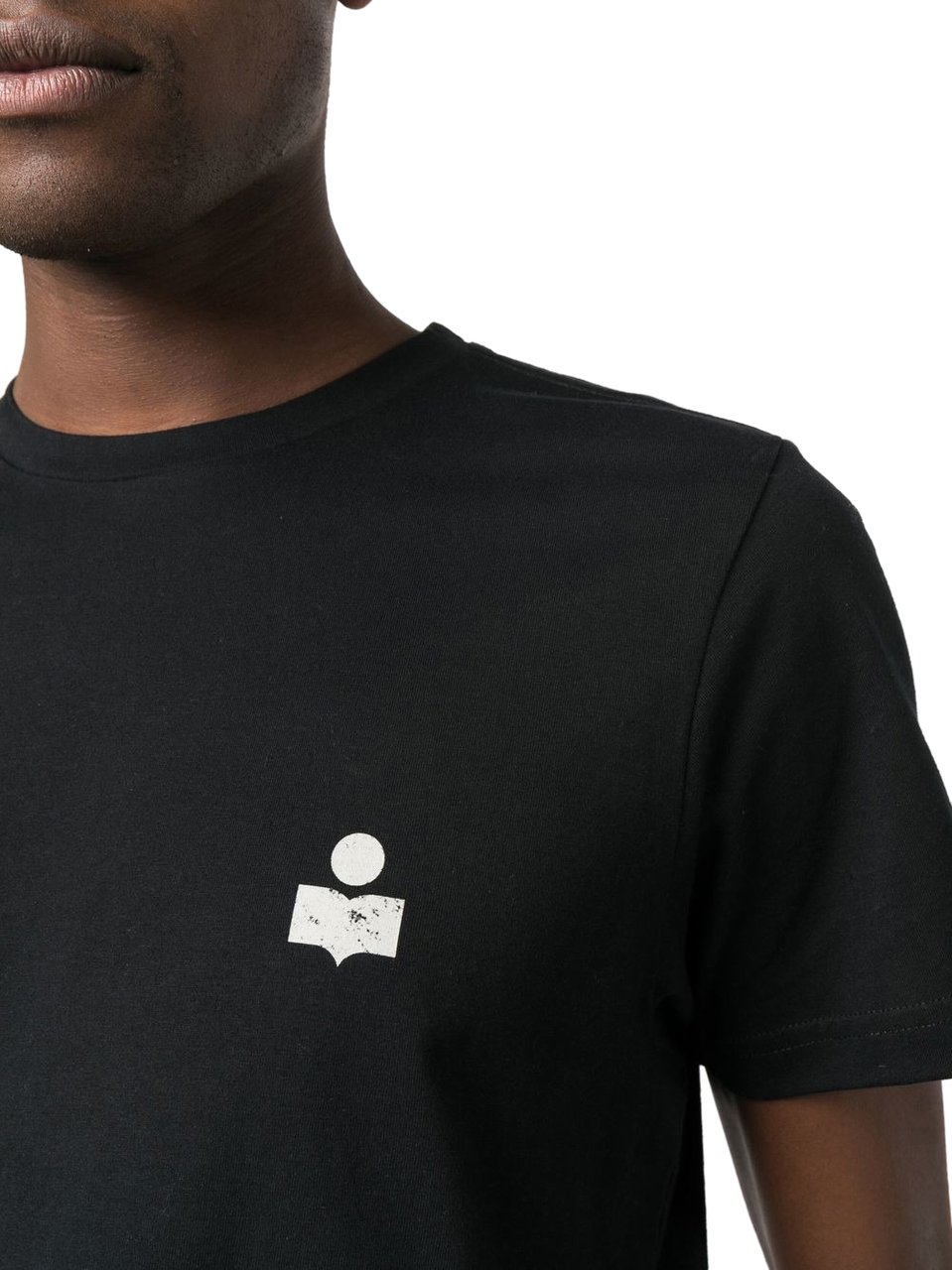 Isabel Marant T-Shirts And Polos Blackecru Zwart