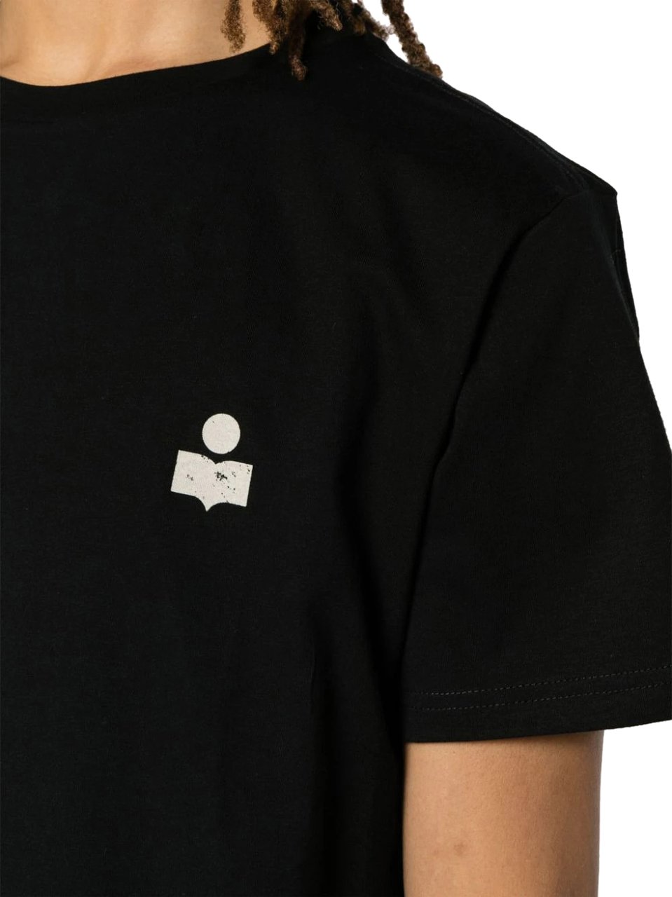 Isabel Marant T-Shirts And Polos Blackecru Zwart
