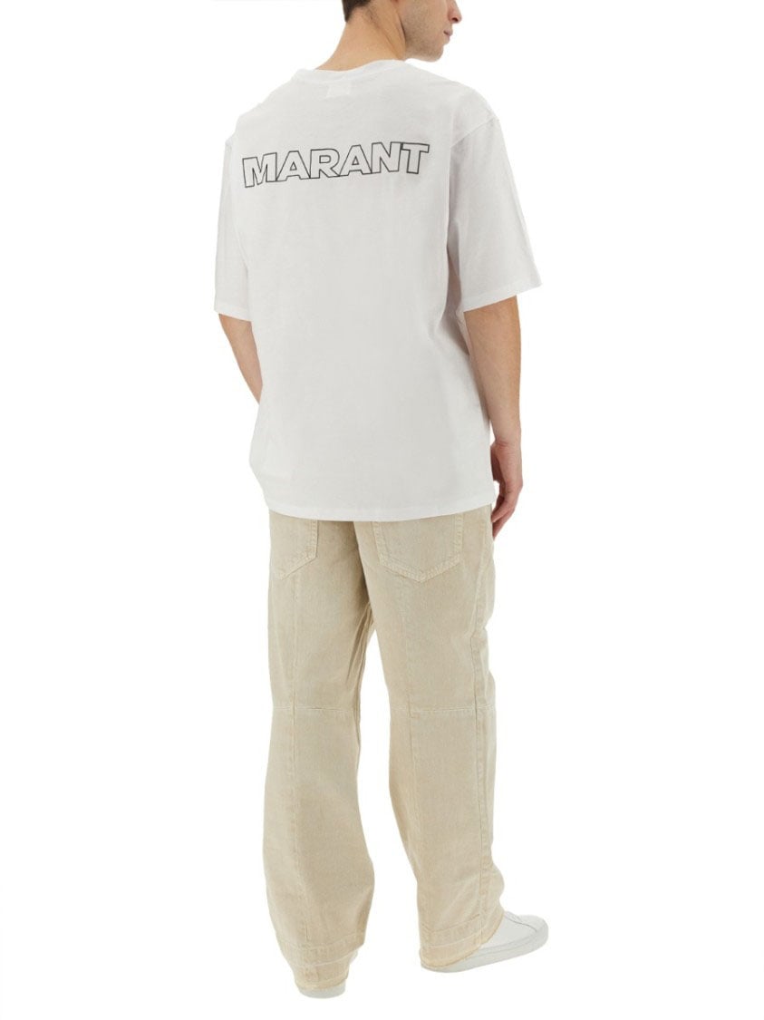 Isabel Marant "Guizy" T-Shirt Wit