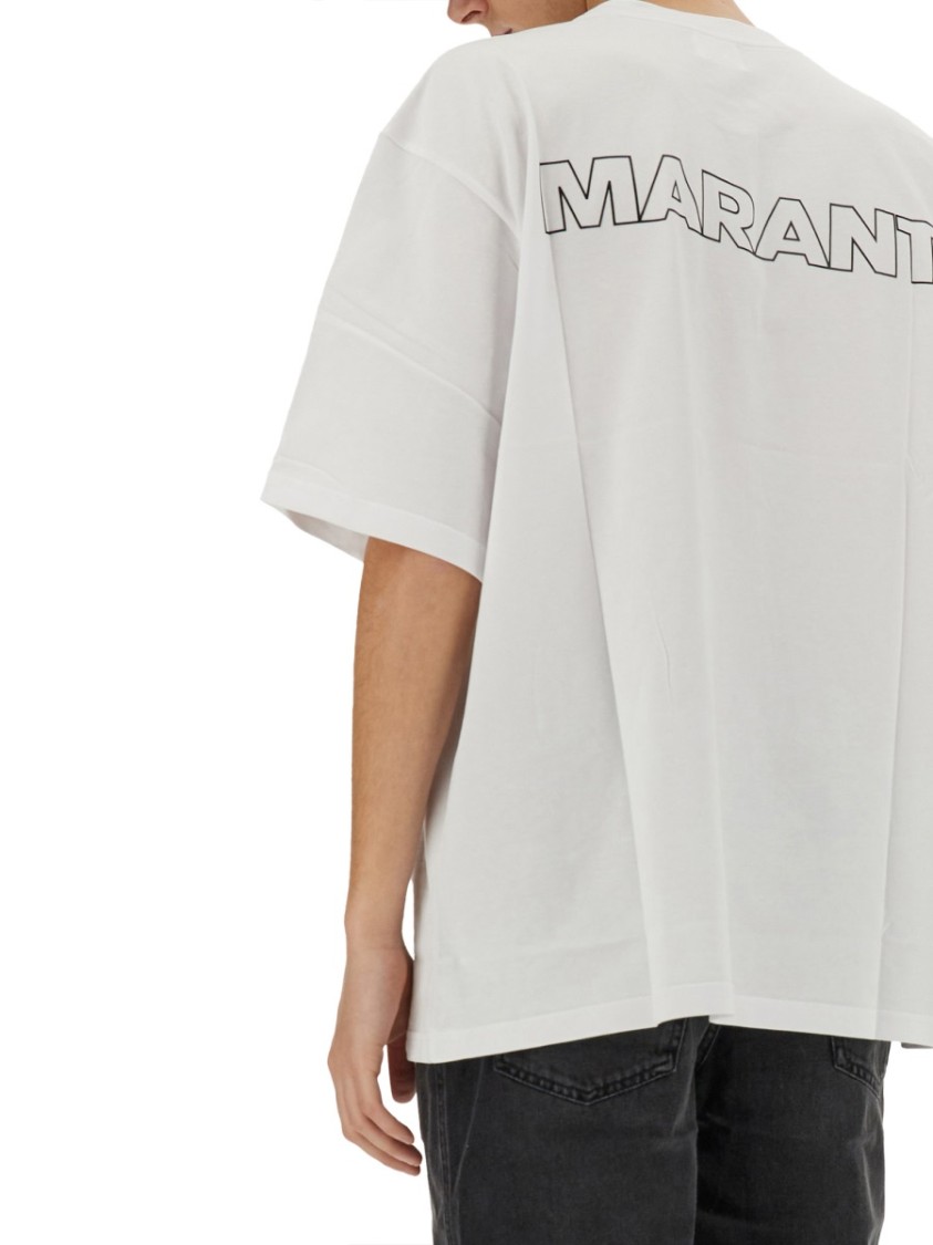 Isabel Marant "Guizy" T-Shirt Wit