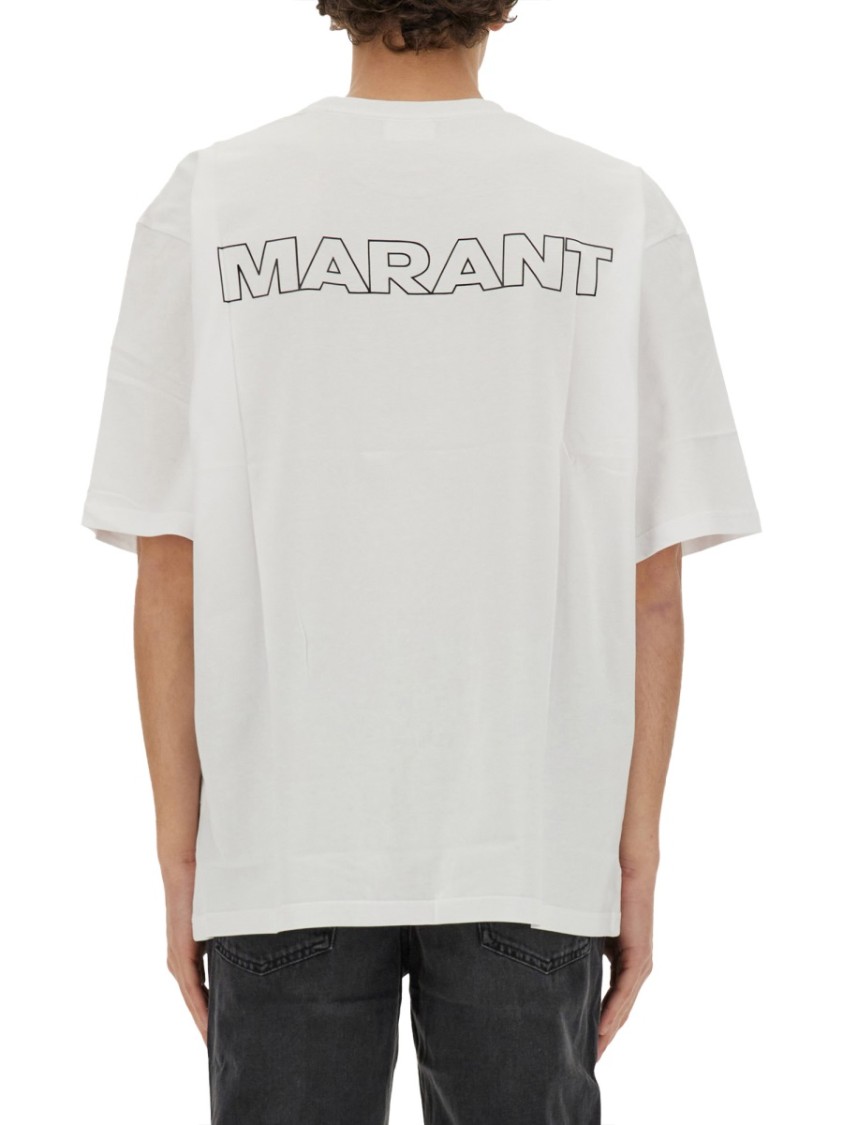Isabel Marant "Guizy" T-Shirt Wit