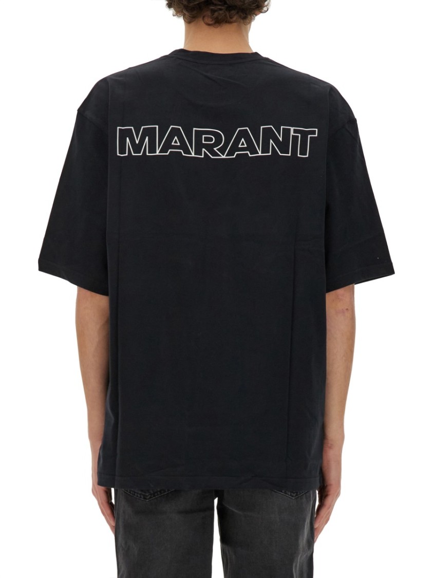 Isabel Marant "Guizy" T-Shirt Zwart