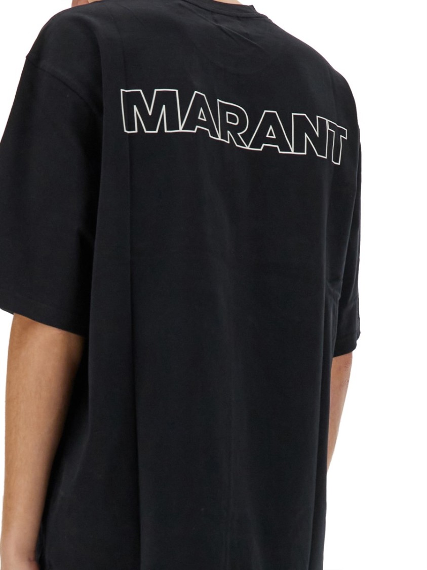 Isabel Marant "Guizy" T-Shirt Zwart