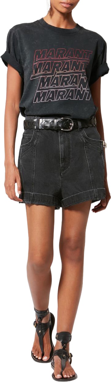 Isabel Marant T-Shirts And Polos Black Zwart