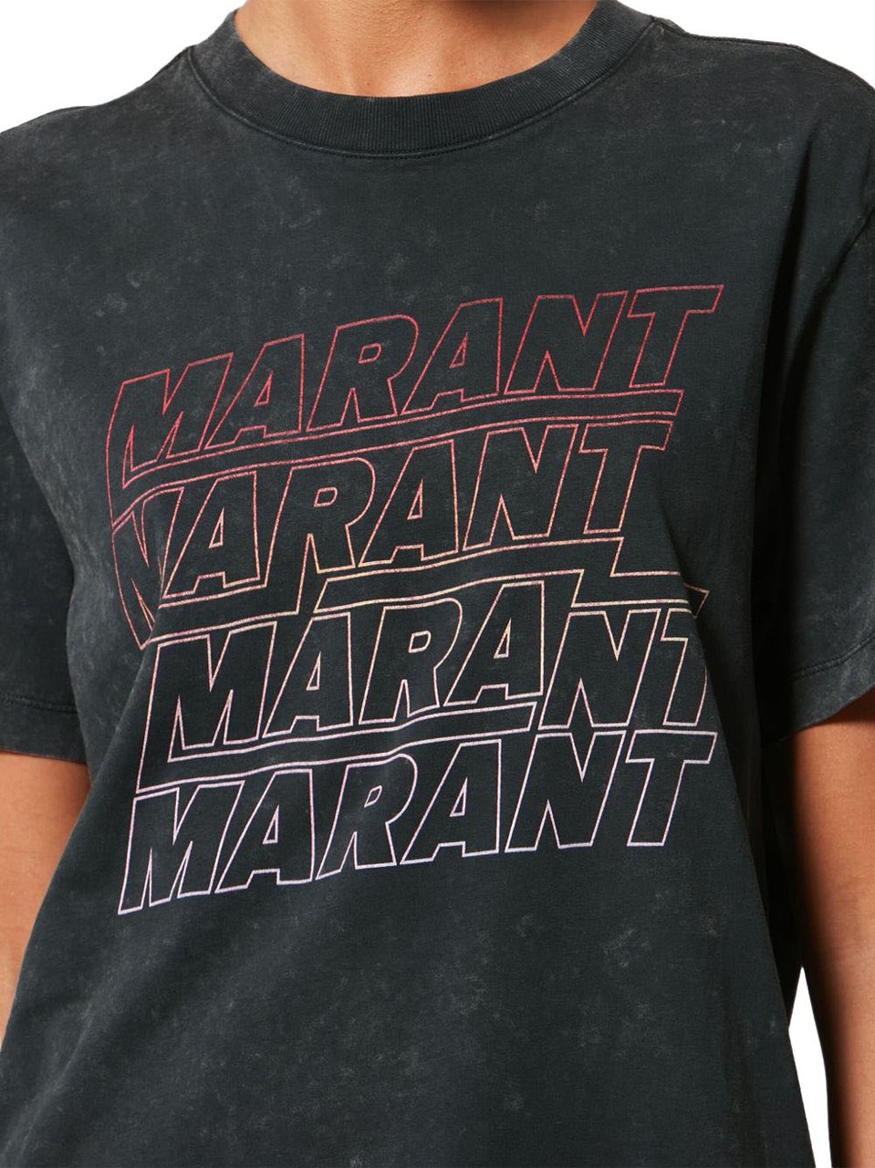 Isabel Marant T-Shirts And Polos Black Zwart