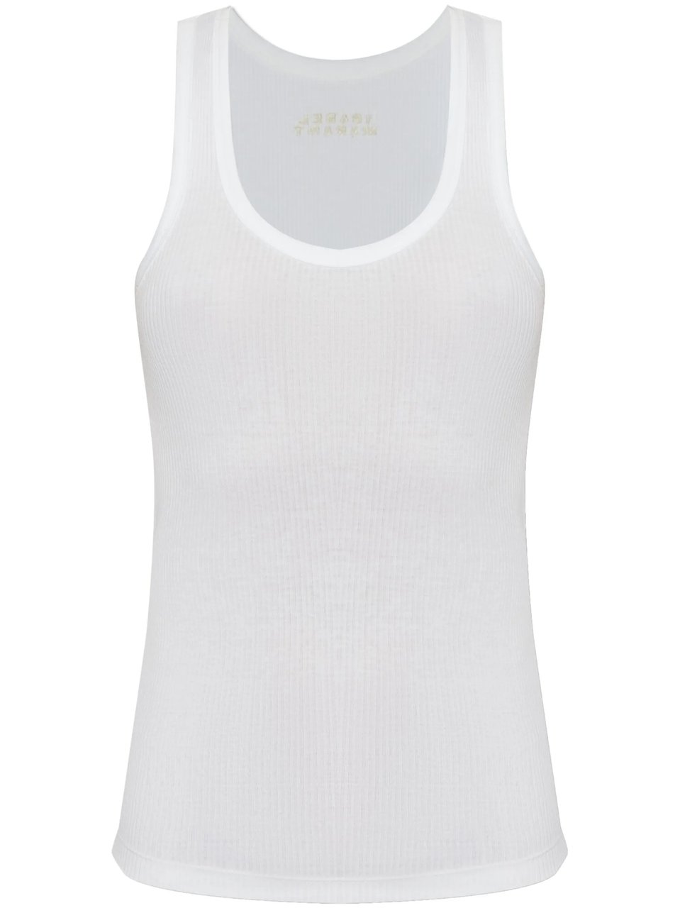 Isabel Marant Thea Tee Shirt Ribbed Flared Top Wit