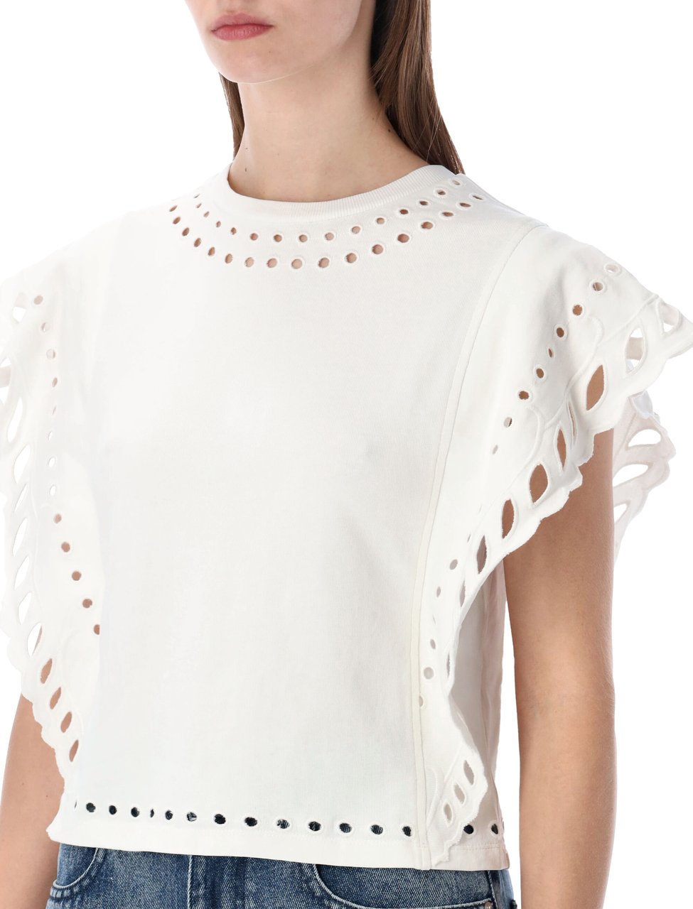 Isabel Marant Marant Étoile Odyle cotton T-shirt Neutraal
