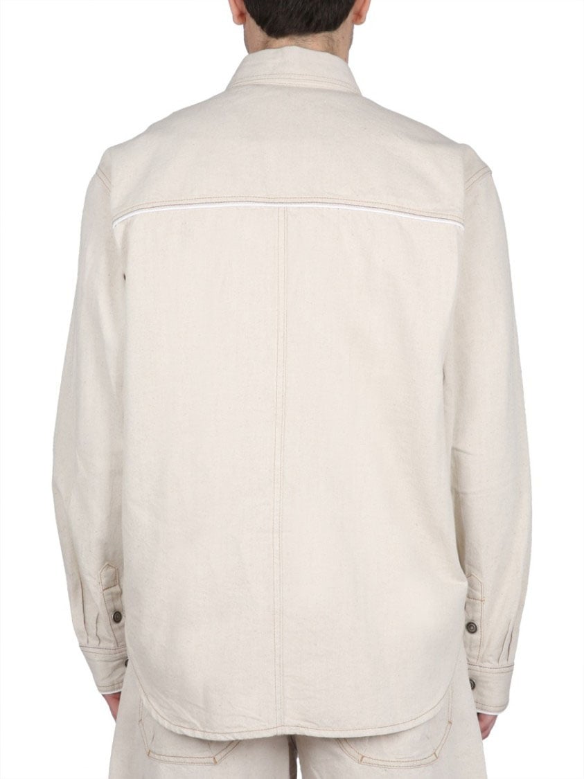 Isabel Marant Pascuale Denim Jacket Neutraal