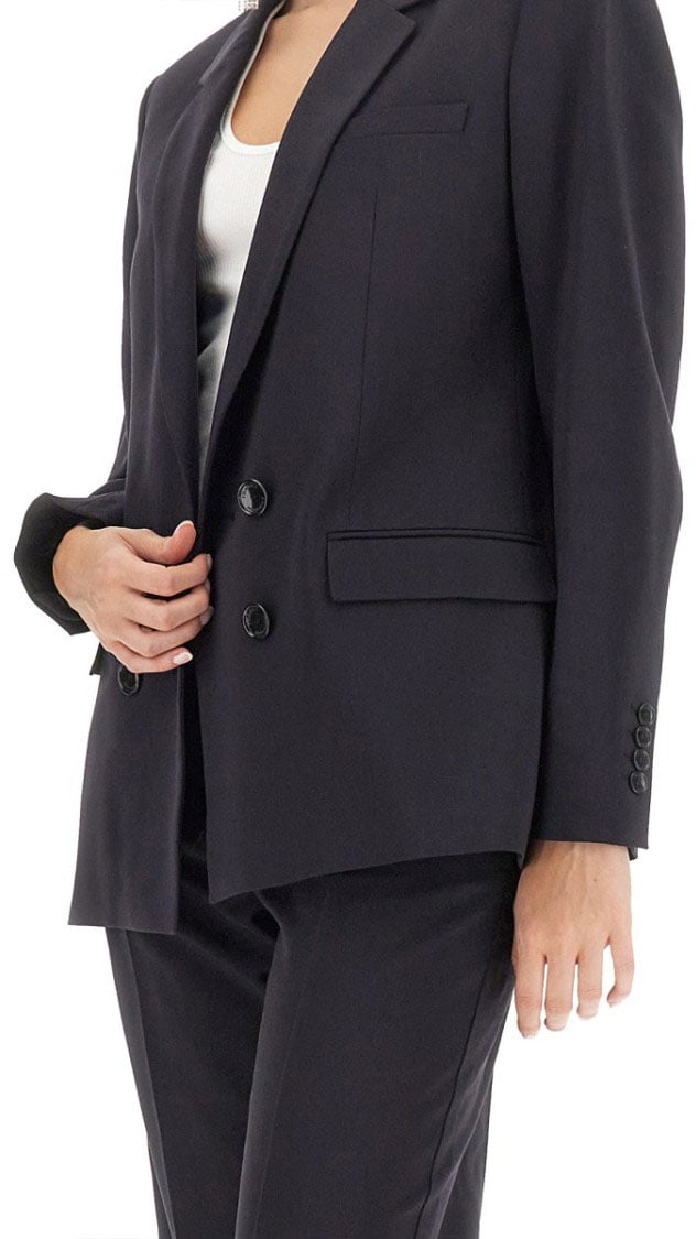 Isabel Marant Double-Breasted Jacket Zwart