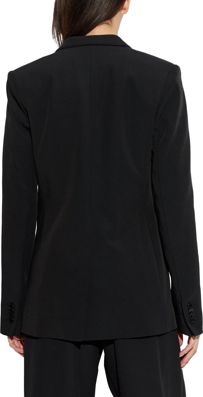 Isabel Marant Black Feray Tailored Notched Jacket Zwart