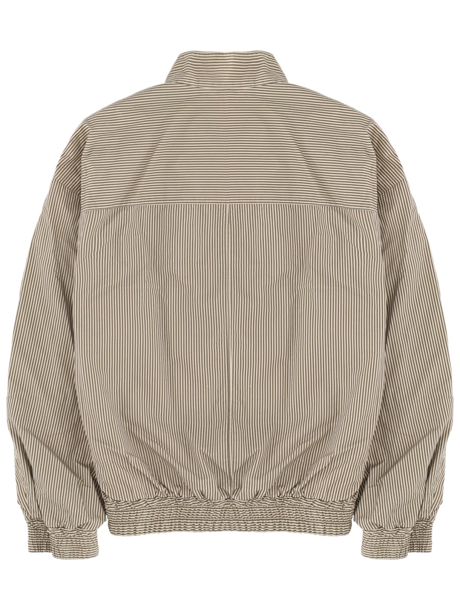 Isabel Marant Boxy Short High Collar Jacket Grijs