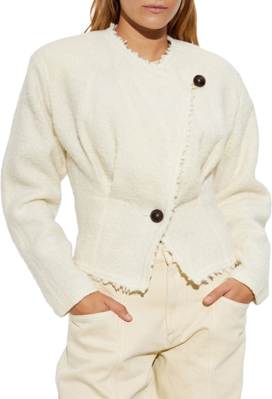 Isabel Marant Jackets Ecru Wit
