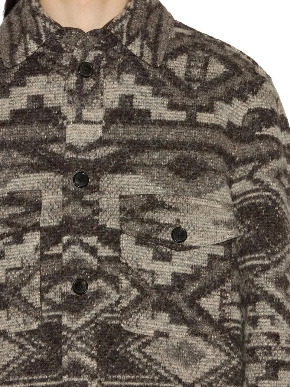 Isabel Marant veste kervon Bruin