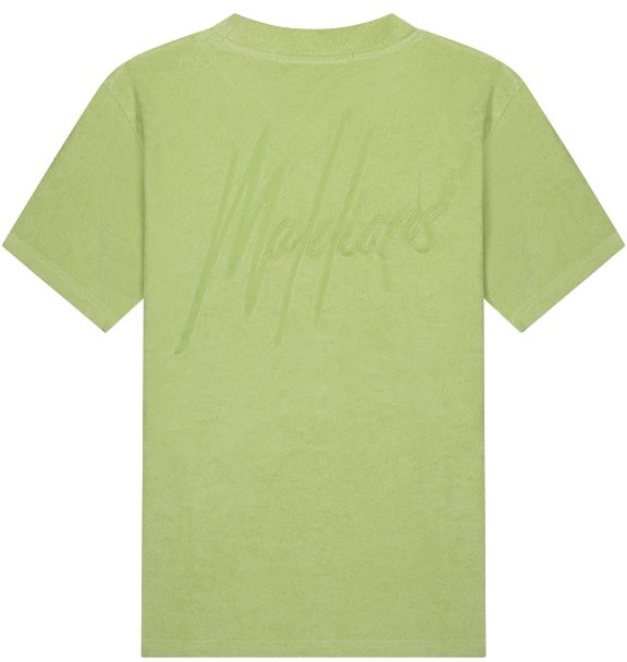 Malelions Malelions Men Signature Towelling T-Shirt Groen