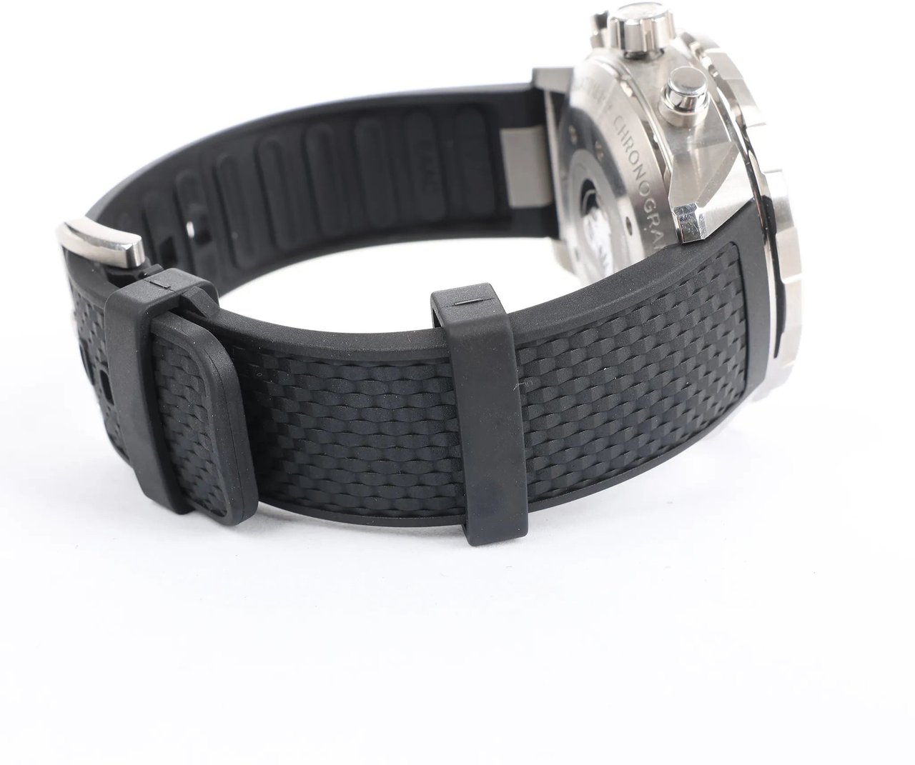 IWC IWC Aquatimer Expedition Jacques-Yves Cousteau IW376805 6179053 SS & Rubber AT Watch with Navy Blue Dial Blauw