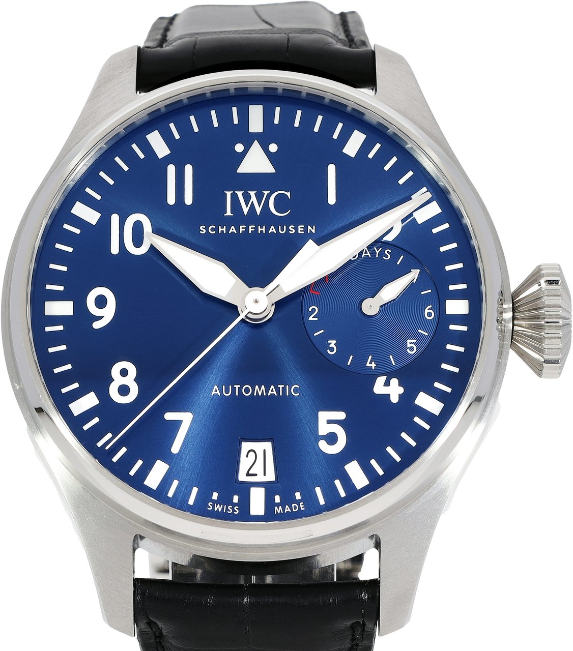 IWC Big Pilot Blauw