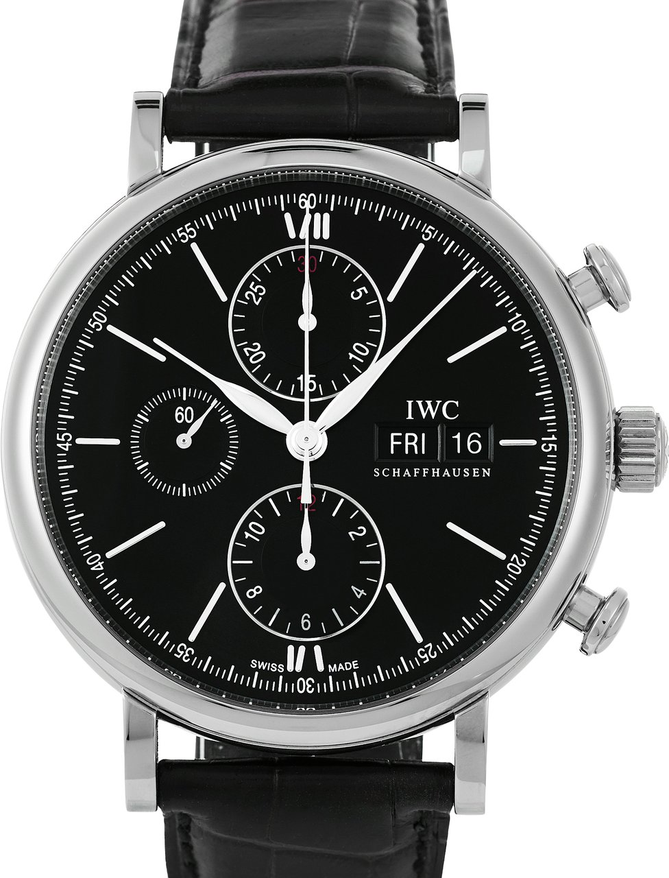 IWC Portofino Zwart