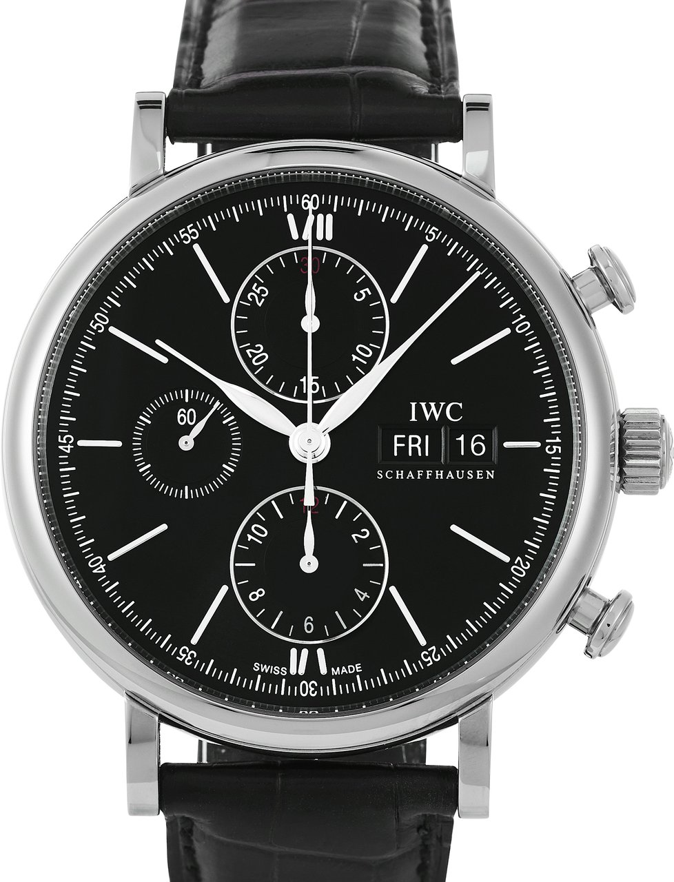 IWC Portofino Zwart