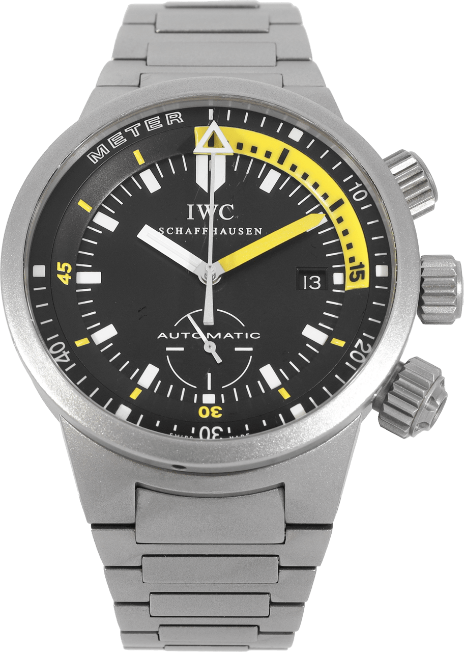 IWC Aquatimer Zwart