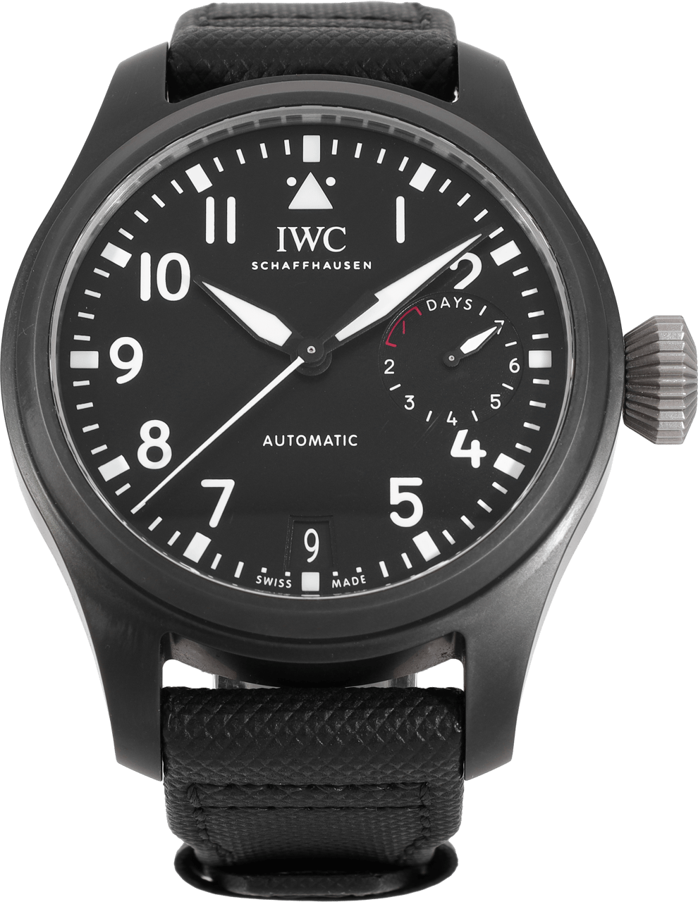 IWC Big Pilot Zwart