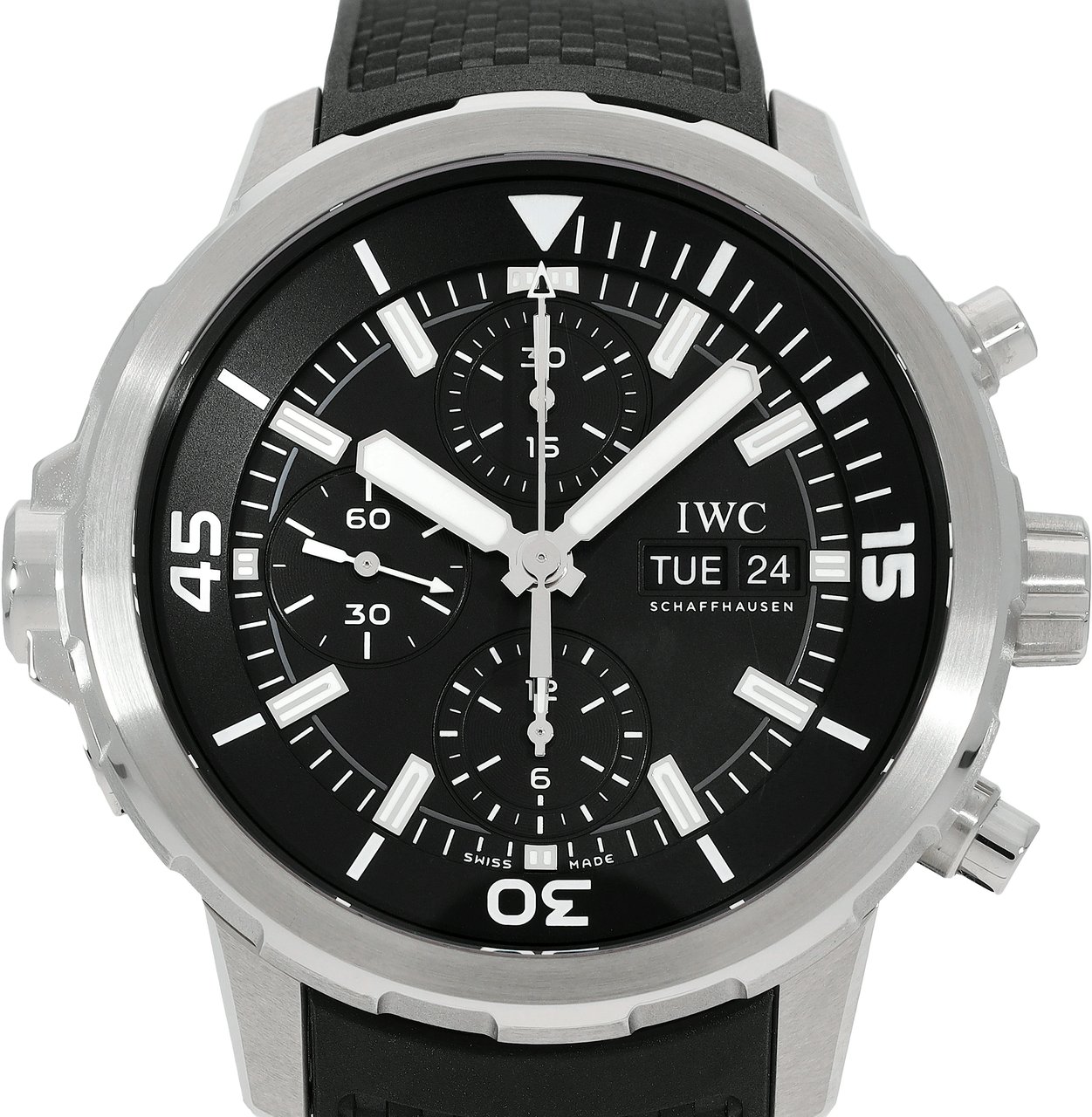 IWC Aquatimer Zwart