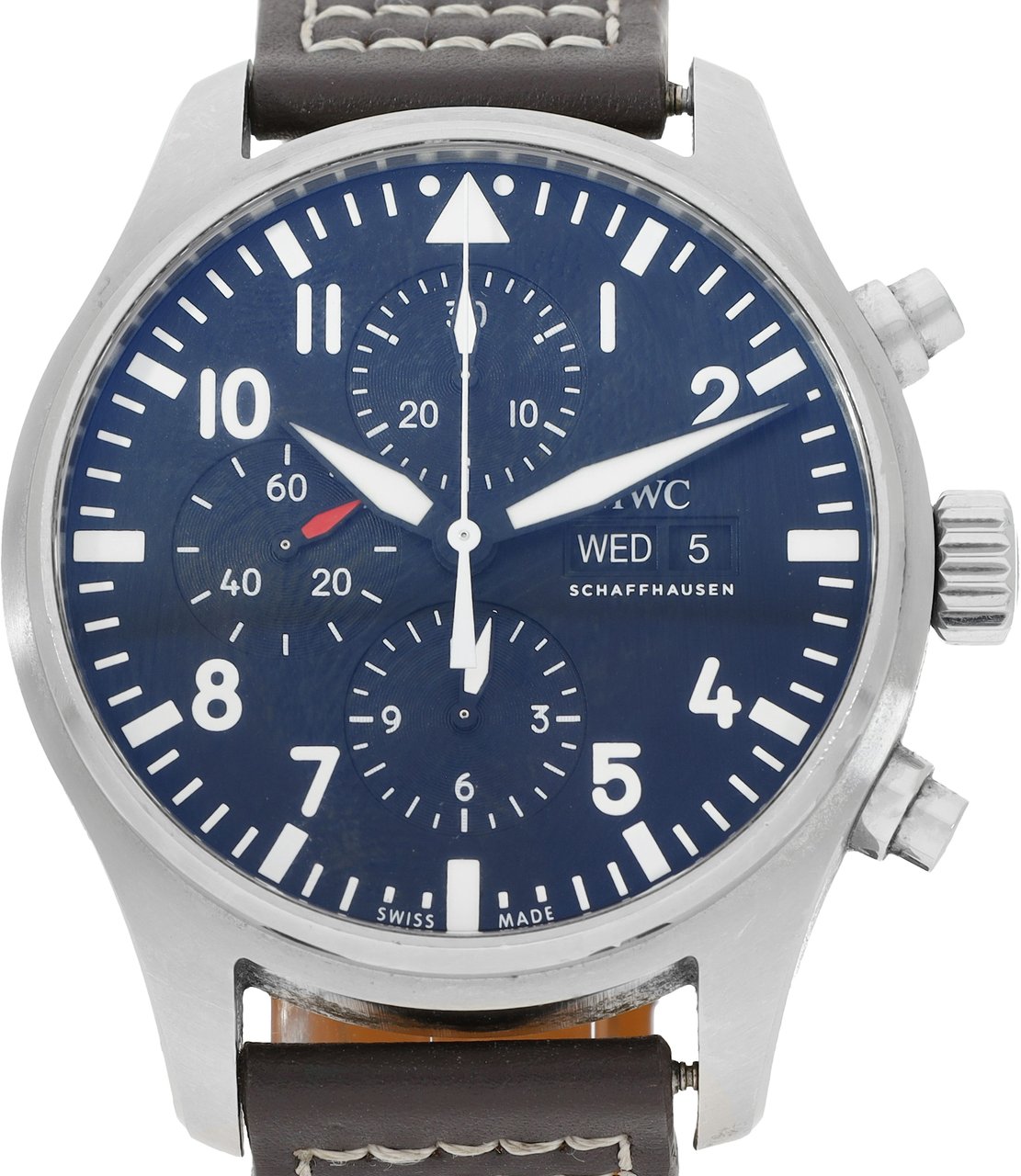 IWC Pilot Zwart