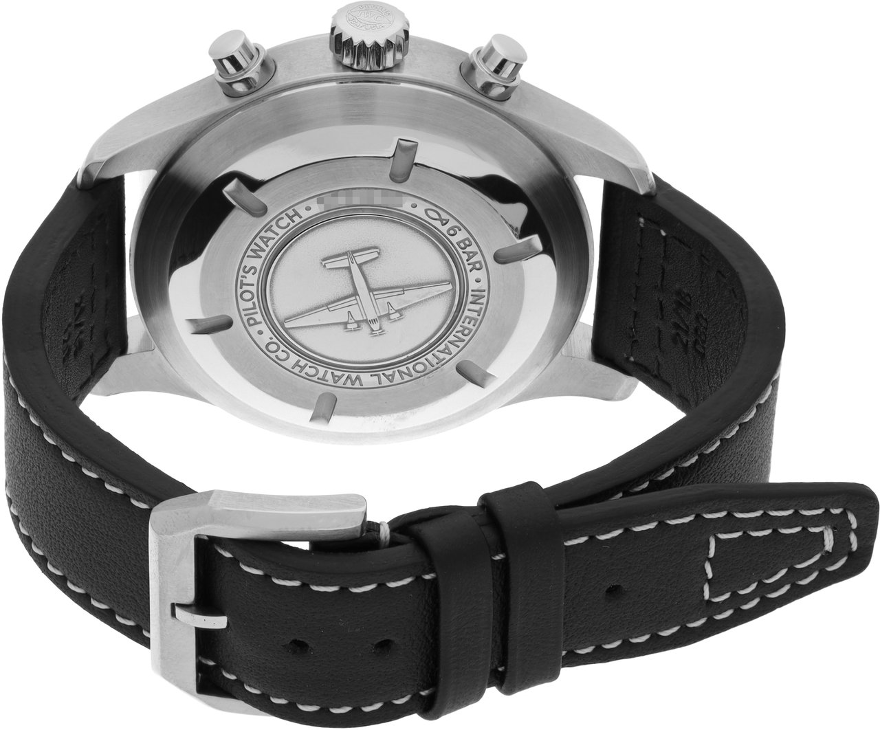 IWC Pilot Zwart