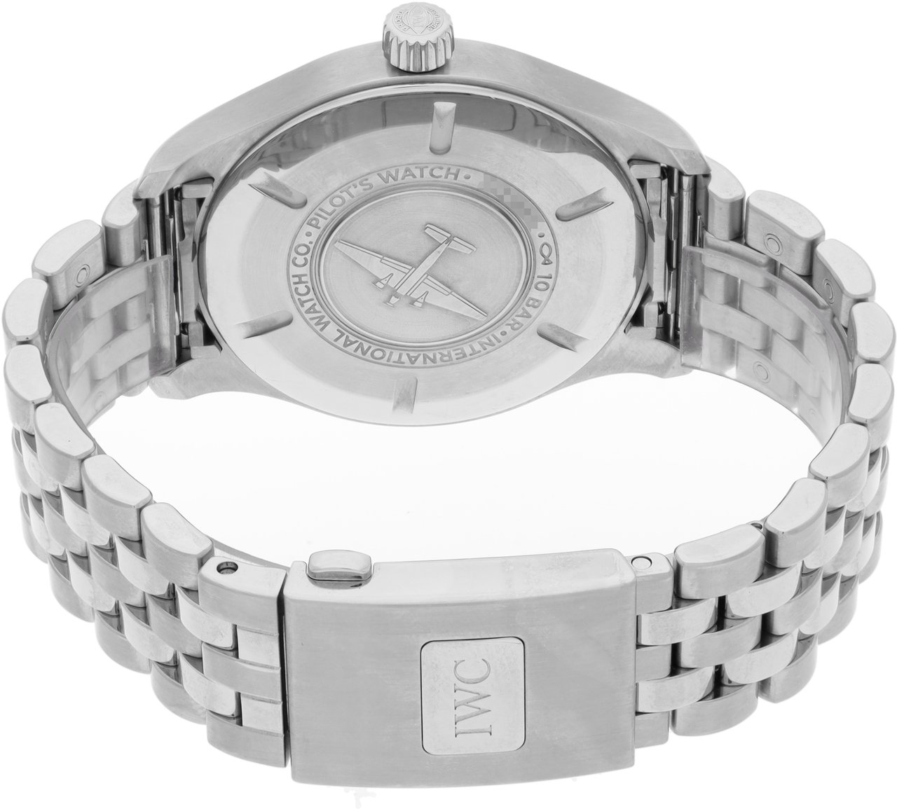 IWC Pilot's Watch Zwart