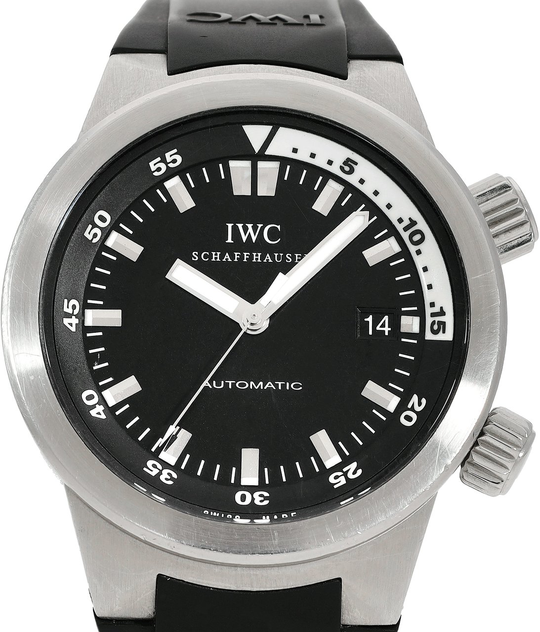 IWC Aquatimer Zwart