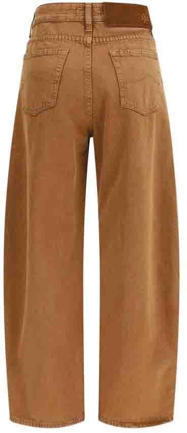 Jacob Cohen Brown Cotton Relaxed Fit Jeans Bruin