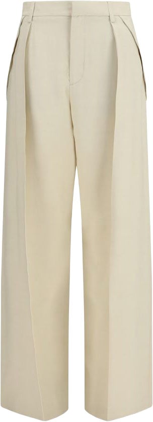 Jacob Cohen Beige Viscose Casual Pants Beige