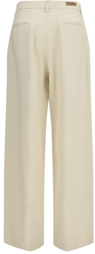 Jacob Cohen Beige Viscose Casual Pants Beige