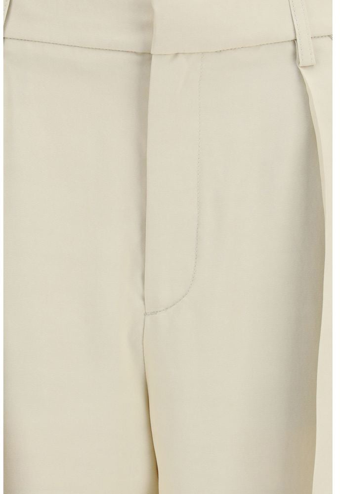 Jacob Cohen Beige Viscose Casual Pants Beige