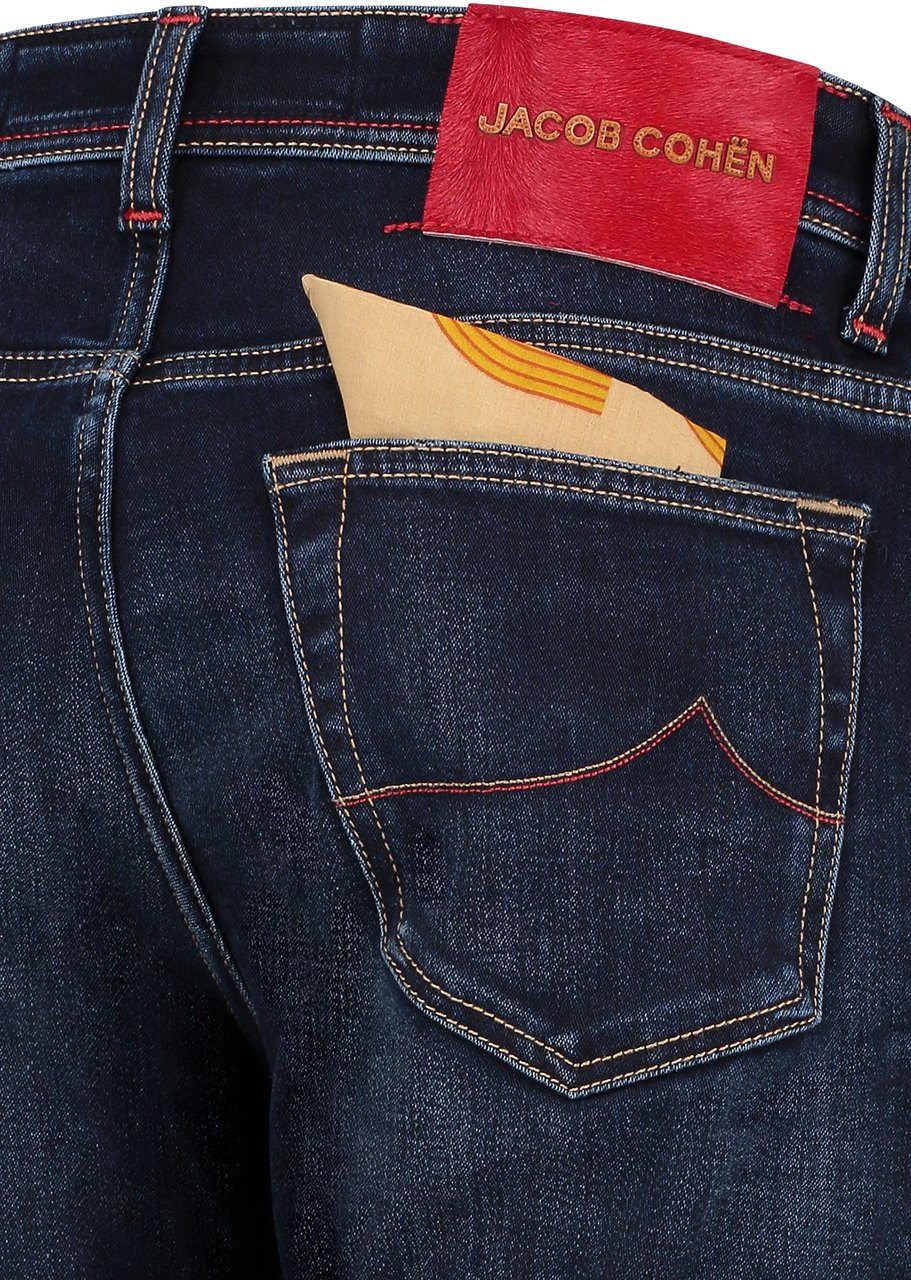 Jacob Cohen Trousers Denim Nick Slim Blauw