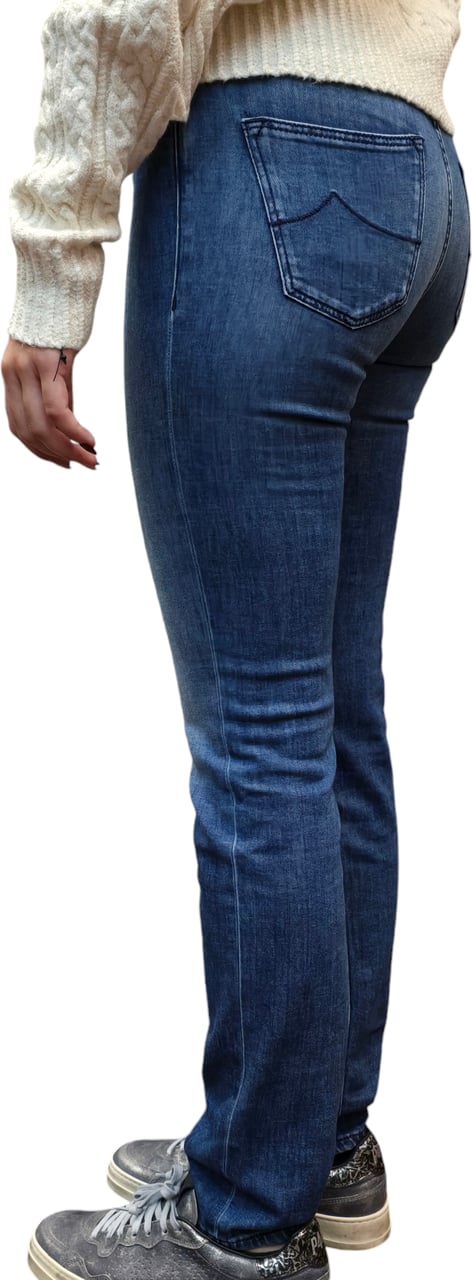 Jacob Cohen Jeans slim Kimberly brut jacron noir S4145 234F Jacob Cohen Femme Navy