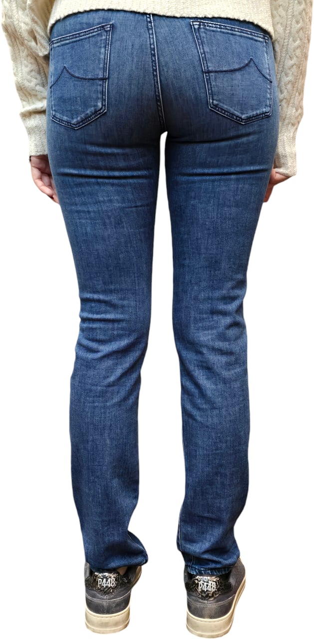 Jacob Cohen Jeans slim Kimberly brut jacron noir S4145 234F Jacob Cohen Femme Navy