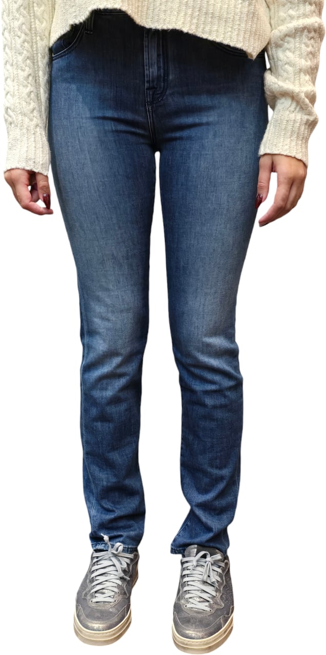 Jacob Cohen Jeans slim Kimberly brut jacron noir S4145 234F Jacob Cohen Femme Navy