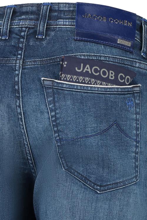 Jacob Cohen Trousers Denim ''nick Ltd'' Blauw