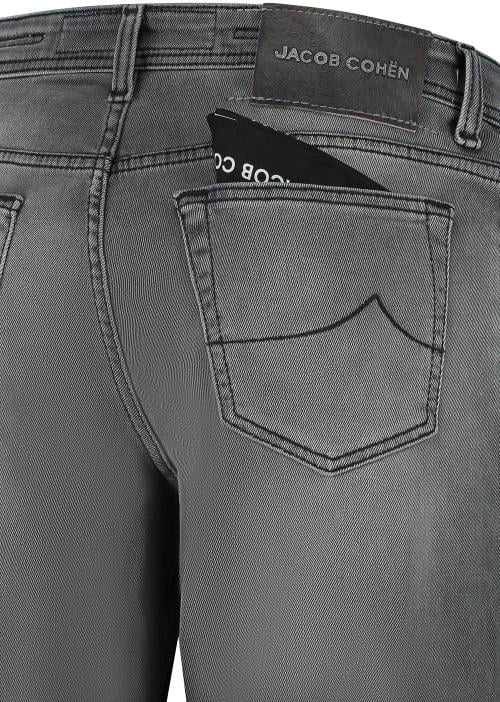 Jacob Cohen Trousers Denim ''bard'' (nos) Grijs