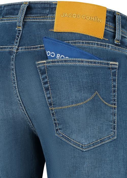 Jacob Cohen Trousers Denim ''nick'' (nos) Blauw